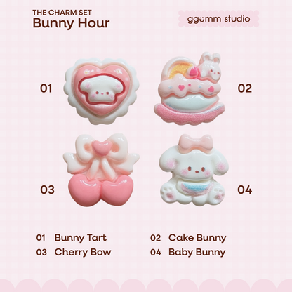 DIY Fidget Keycap Clicker Keychain | Bunny Hour Charm Set