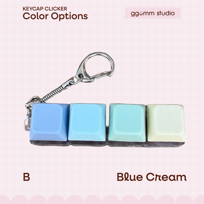 DIY Fidget Keycap Clicker Keychain | Bunny Hour Charm Set