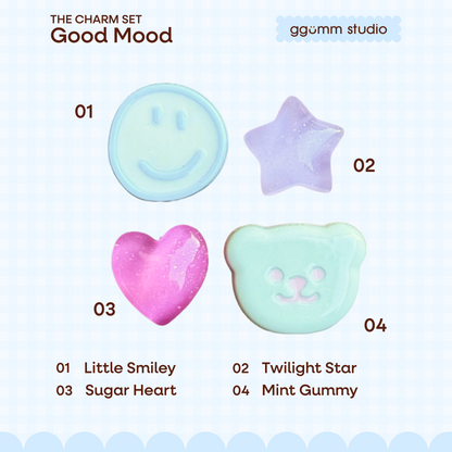DIY Fidget Keycap Clicker Keychain | Good Mood Charm Set