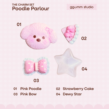 DIY Fidget Keycap Clicker Keychain | Poodle Parlour Charm Set