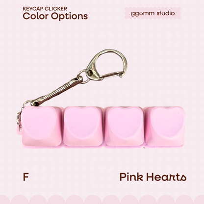 DIY Fidget Keycap Clicker Keychain | Poodle Parlour Charm Set