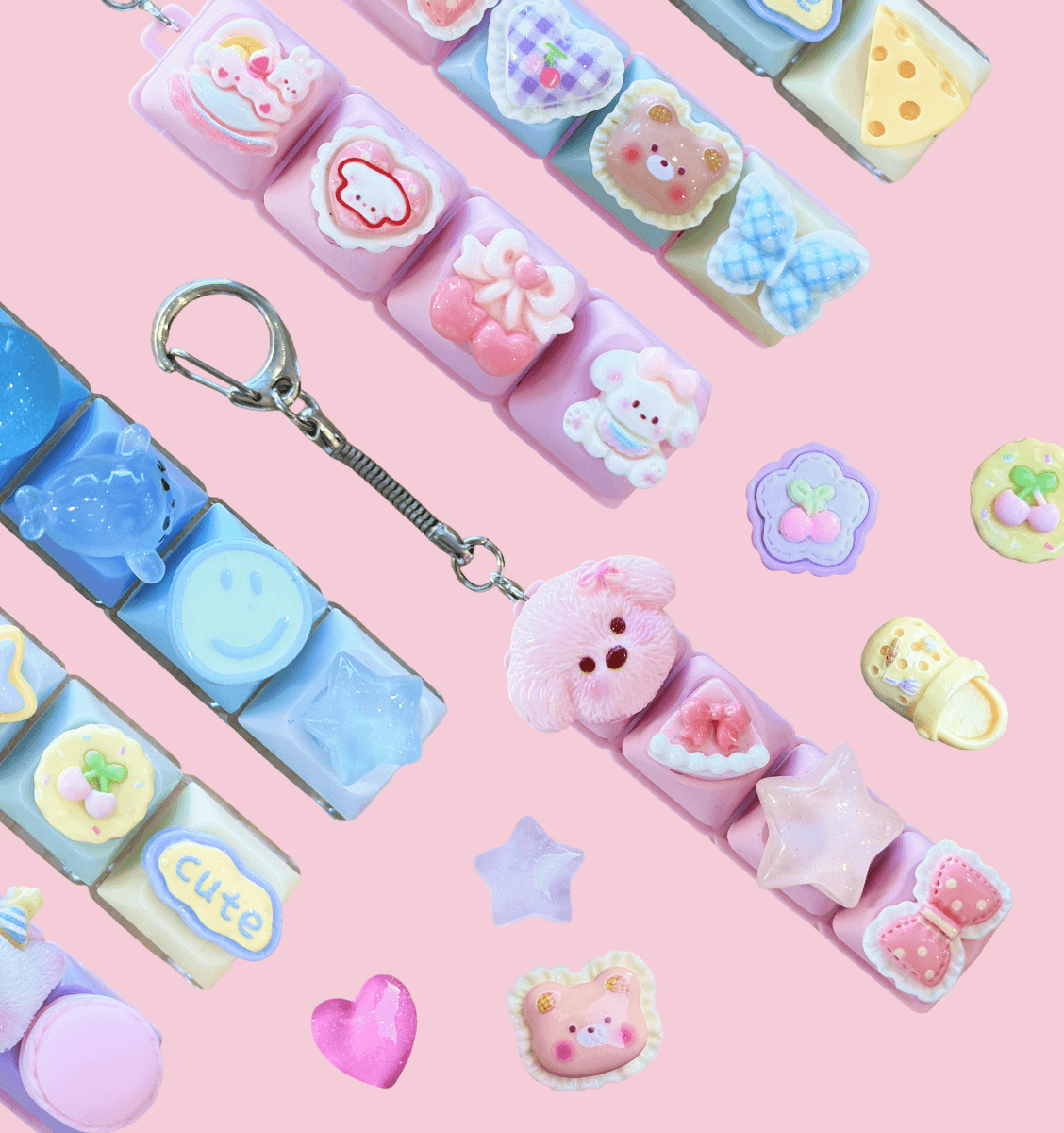 Keycap Clickers,
Charmed Your Way.